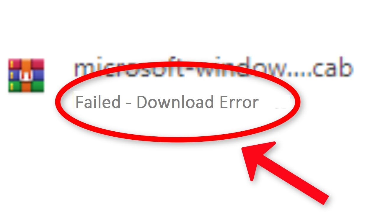 Failed download error mac chrome